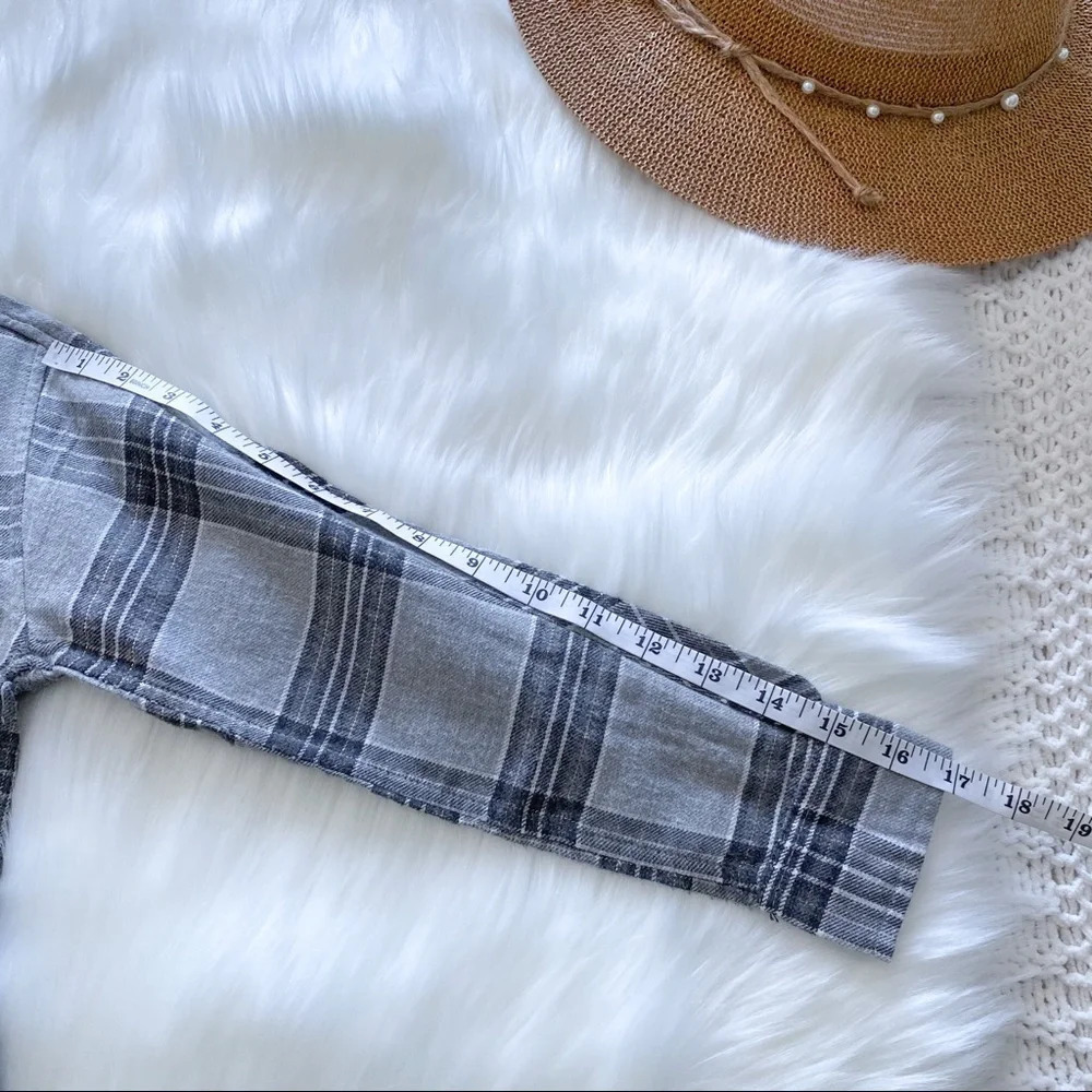 AG Adriano Goldschmied Kids Gray Gold Flannel Top - Picture 15 of 16